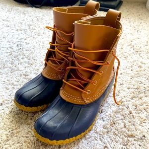 LL Bean 8” bean boots